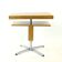 Functionalist Steel And Ash Wood Swivel Coffee Table, 1960s