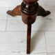 Antique turned leg side table