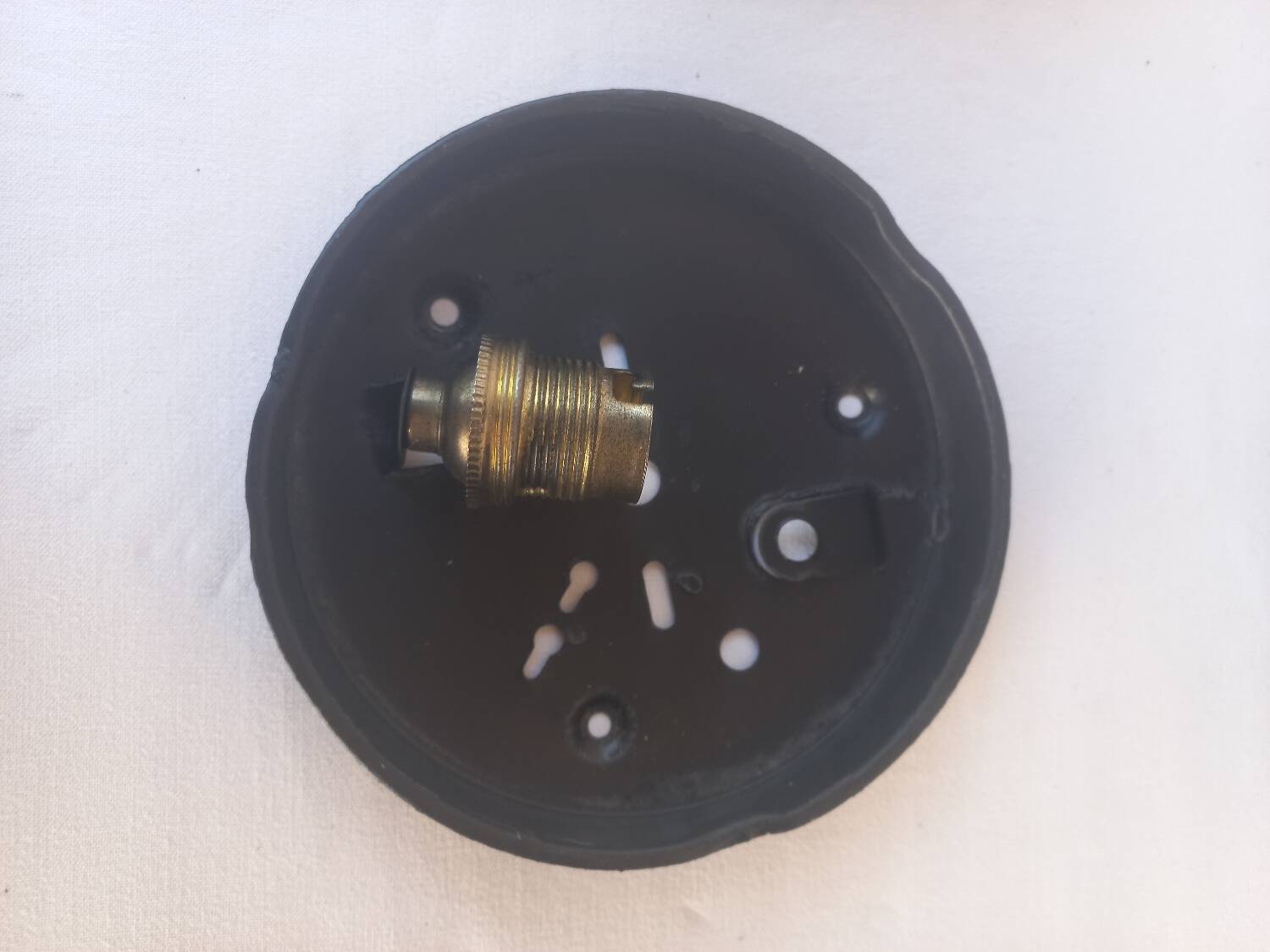 Vintage glass ceiling light