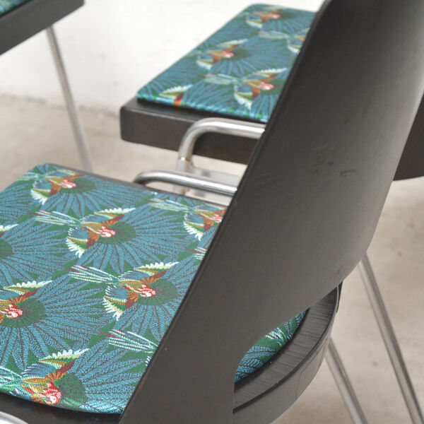4 chaises Baumann Tropical, 1960