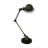 Jielde lamp 2 arms green hammered hammered