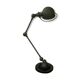 Jielde lamp 2 arms green hammered hammered
