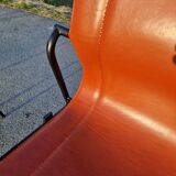 Set of 2 Matteo Grassi leather chairs