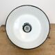 Industrial blue enamel pendant lamp, 1960s