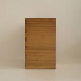 Large chest Maison Regain in solid pine Vintage Circa 1975