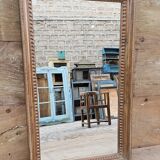 Burmese teak mirror