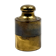 Brass weight shaped table lighter, Mauro Manetti Italy 1970