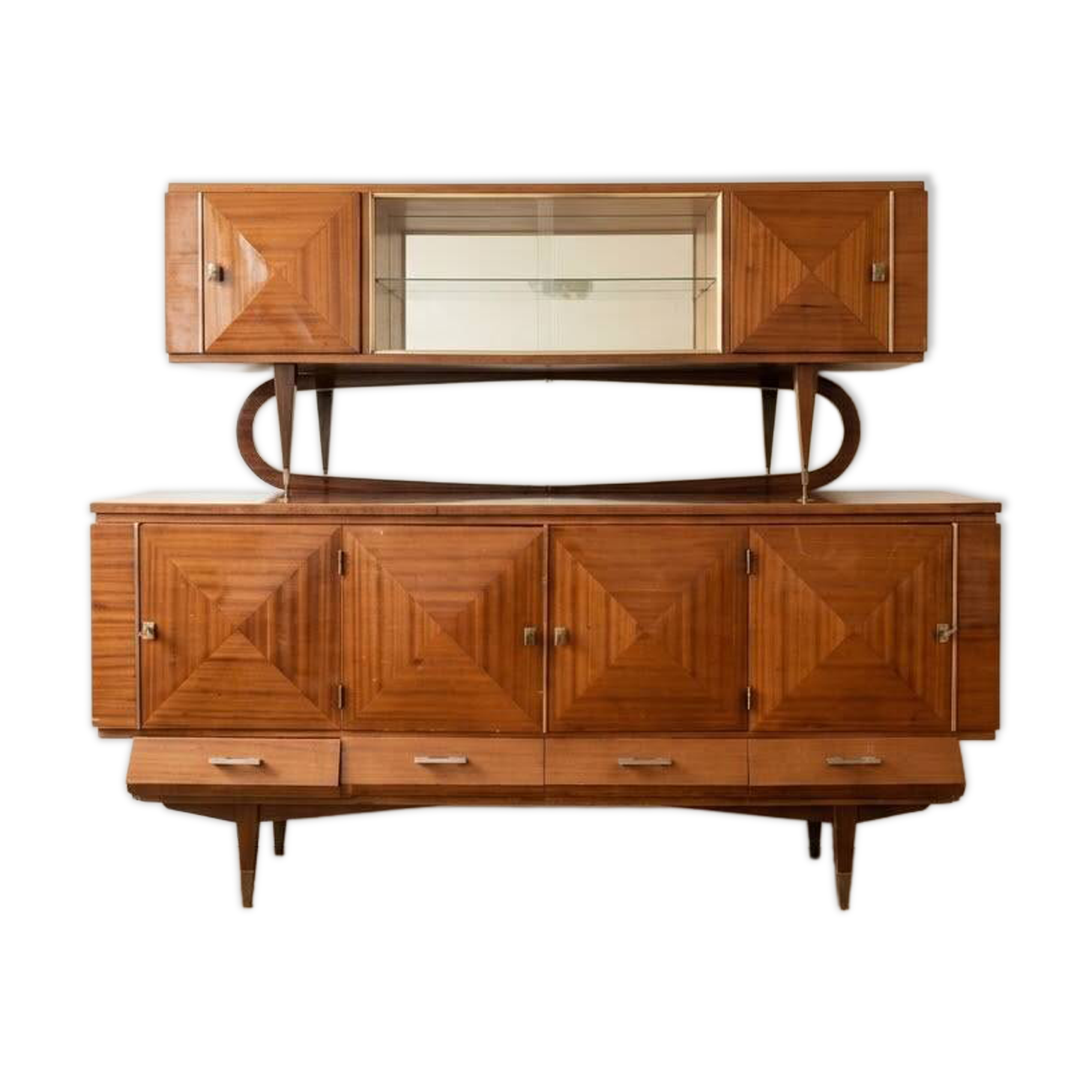 1950s Retro Wooden Sideboard