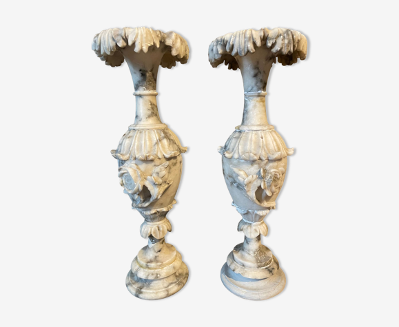 Colonnes anciennes restaurées