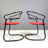 Post modern dining chairs, 1980s