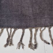 2x8 Grey Turkish Kilim Rug For Hallway, 56x244 Cm