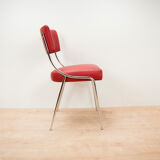 Italian Chrome Dinning Chairs, 1950s, Set of 2