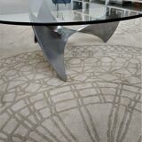 Knut Hesterberg's Propeller (propeller) aluminum round coffee table