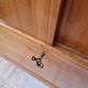 Buffet haut / meuble de bureau en teck