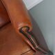 Vintage Dutch Cognac Colored Leather Club Chair