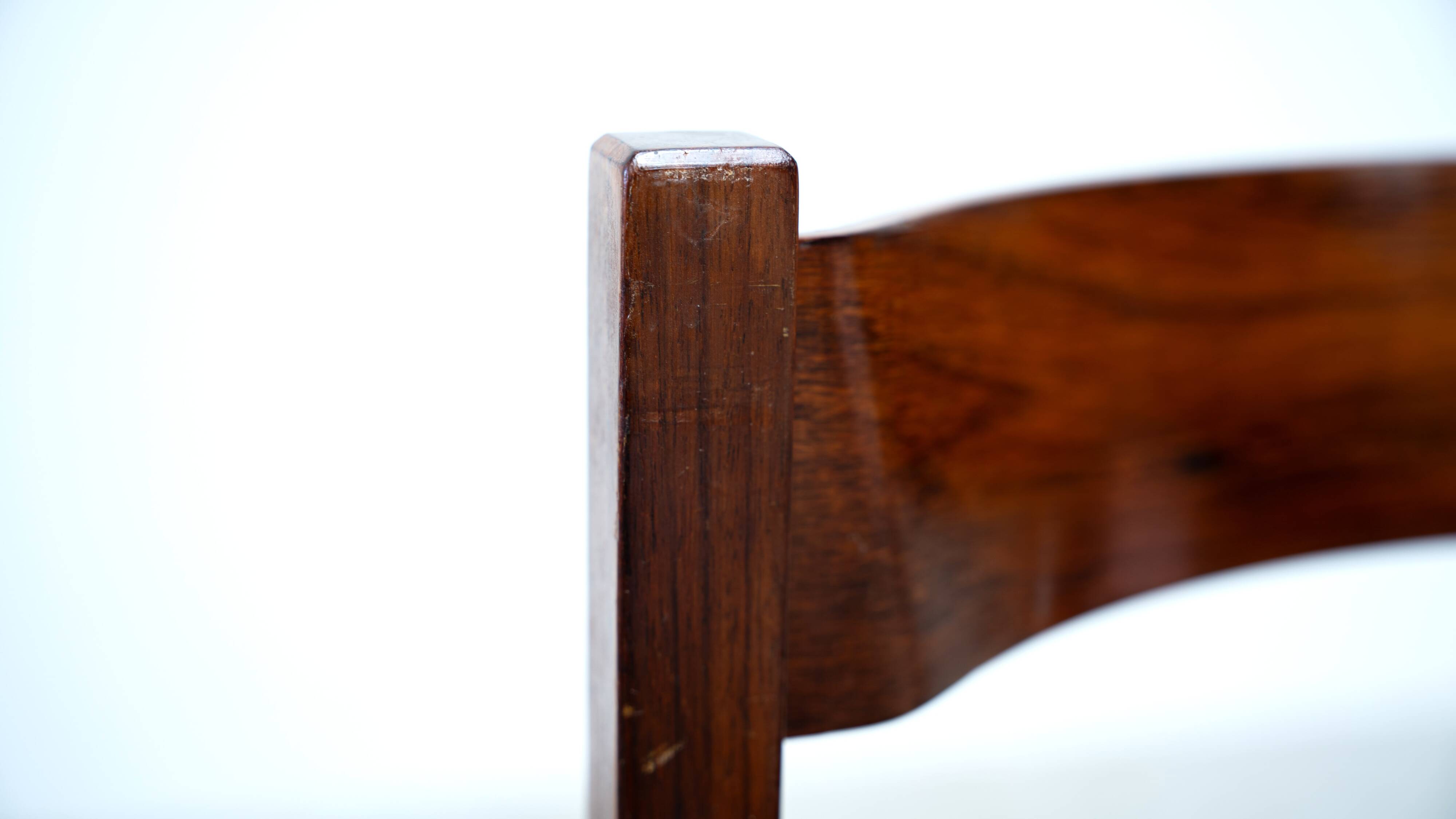 Set of six model 101 rosewood dining chairs by Gianfranco Frattini