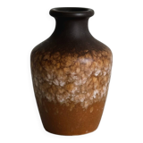 Small decorative vase in glazed ceramic
