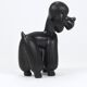 Charming figurine sculpture of a poodle dog by Leopold Anzengruber, Austria, 1950s.