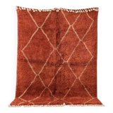 Berber rug in natural wool 250cmx150cm