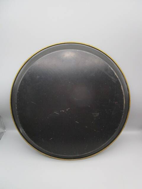 Painted Tin Plateau - Napoleon III