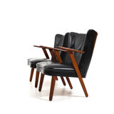 Early 1950s Danish Teak Easychairs