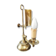 Candlestick-style lamp