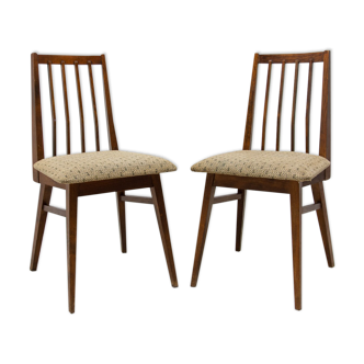 2 chaises de salle à manger, années 1960