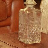 Old whiskey decanter