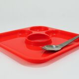 3 sets of Amboss Party Palette & spork, plate & spoon & fork, Austria, 1970s