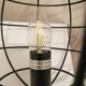 Cage globe lamp