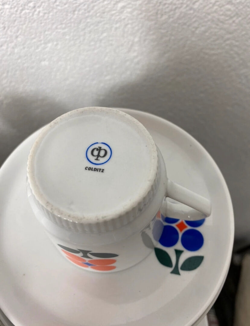 German Colditz coffee service