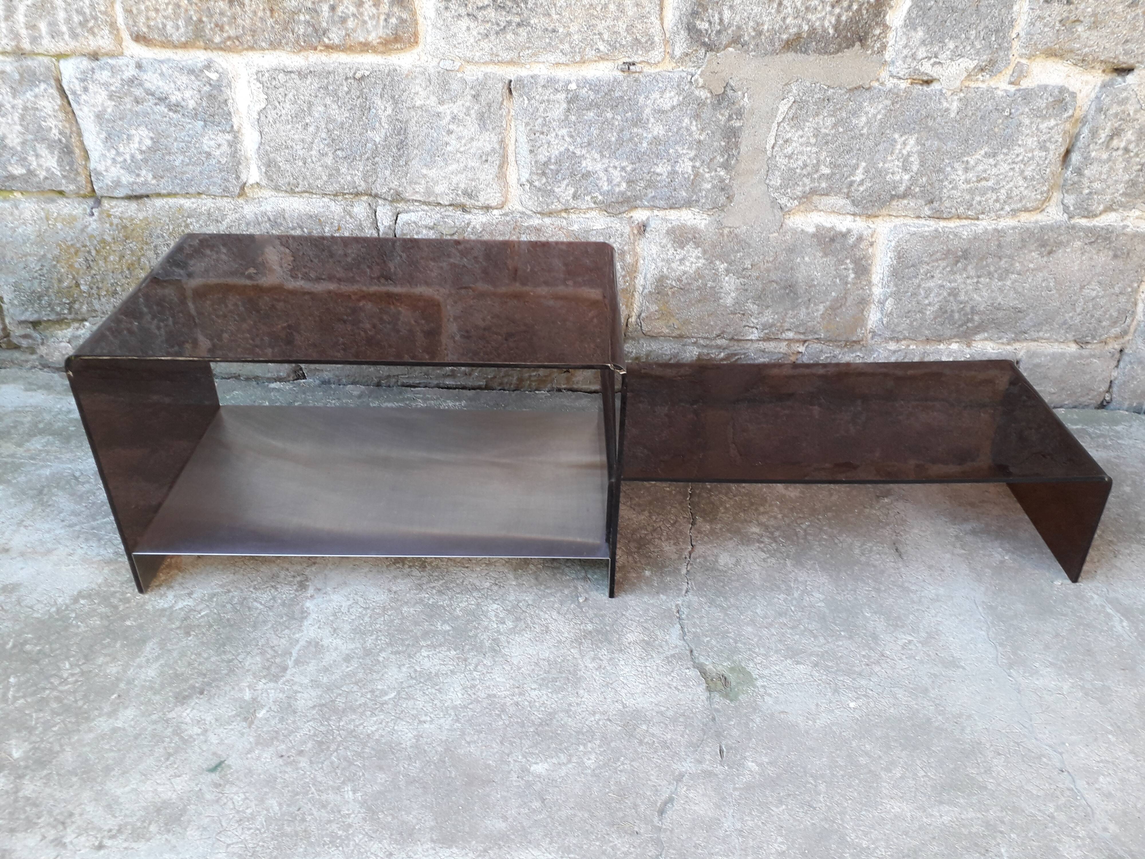 Vintage Plexiglas coffee table