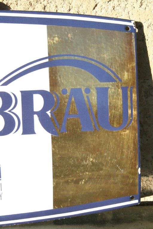 Beer Karlsbraeu sign