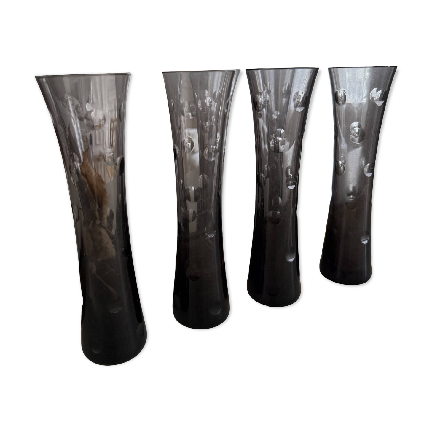 St Louis crystal flute