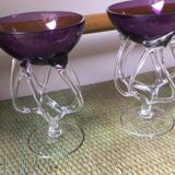 Pair of glass cups