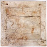 Rustic side table with drawer