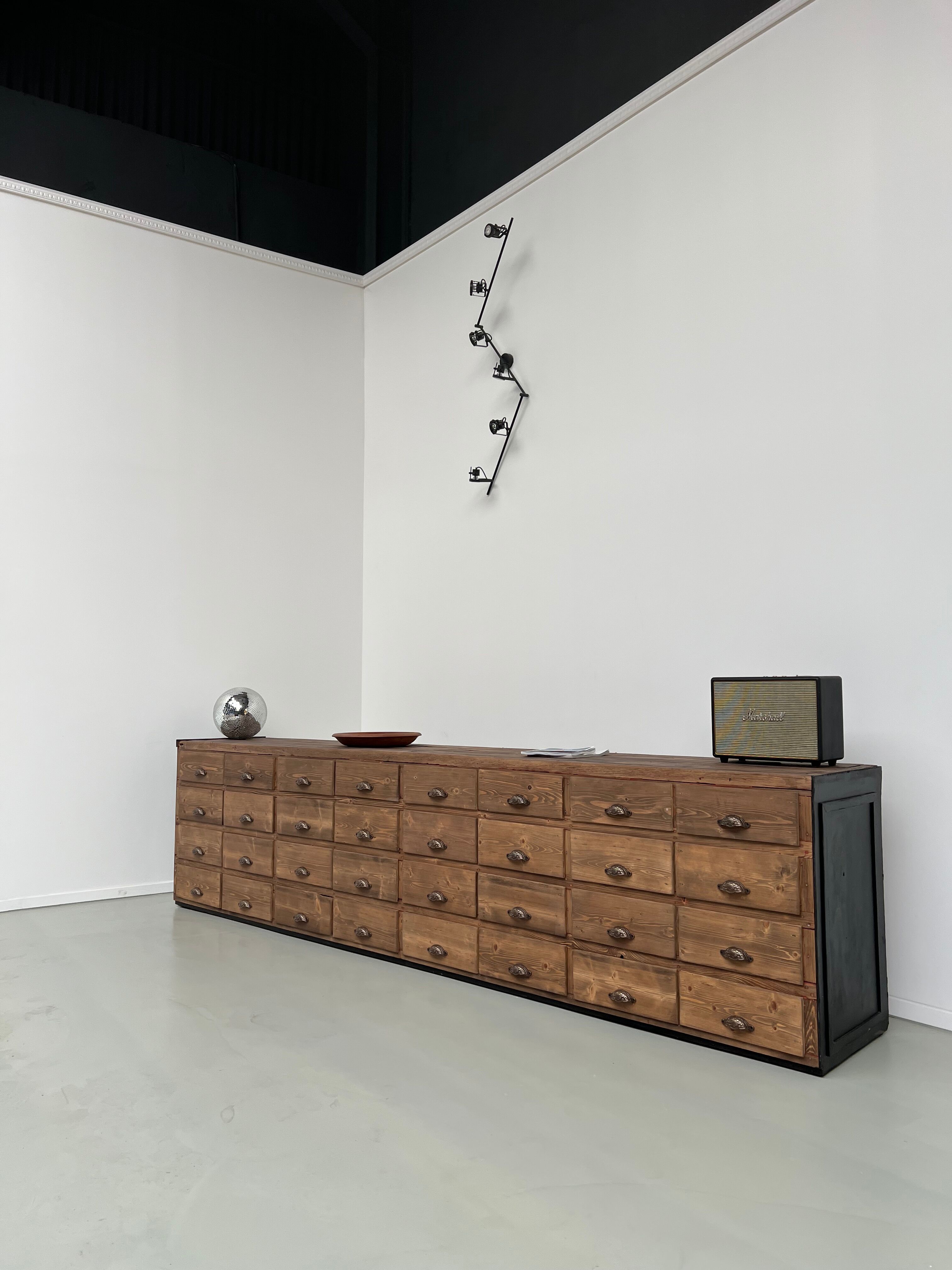 Very large craft furniture with 32 drawers
