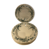 6 hollow plates Linotte iron land