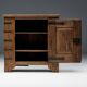 Brutalist Folk Art Cabinet, Spain, 18th Century
