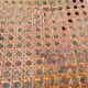 Louis XVI piano bench braided rattan