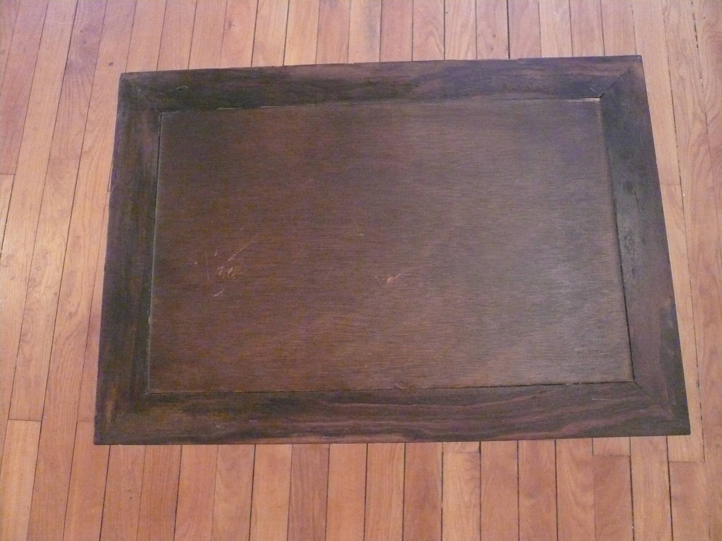 art deco pedestal table to renovate