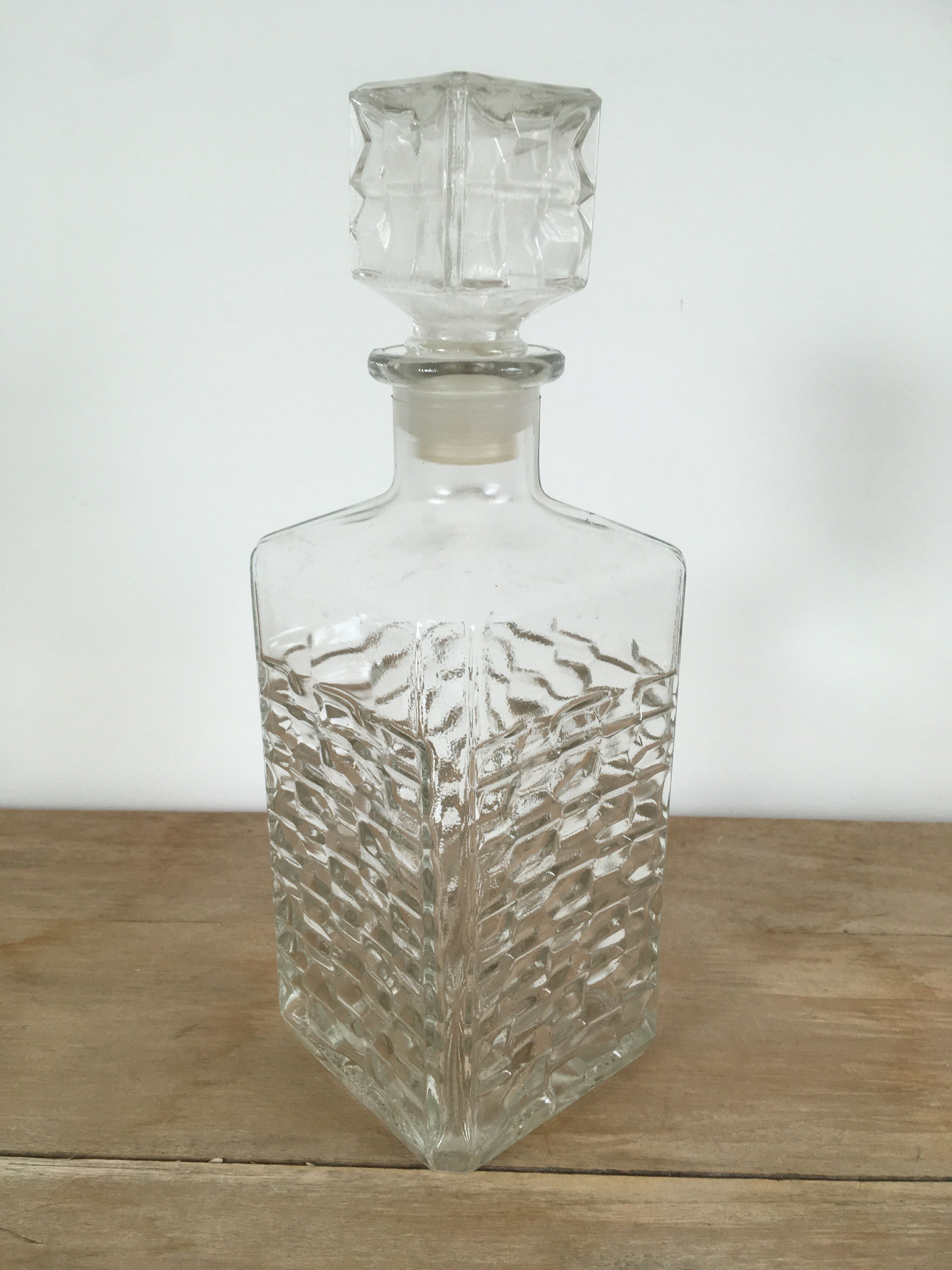 Vintage whisky decanter
