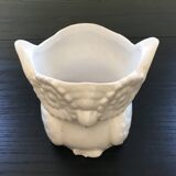 White owl planter