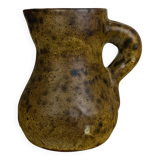 Vintage pyrite stoneware pitcher