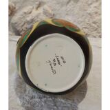 Glazed ceramic vase from the Gouda pottery, Netherlands, Holland, circa 1930