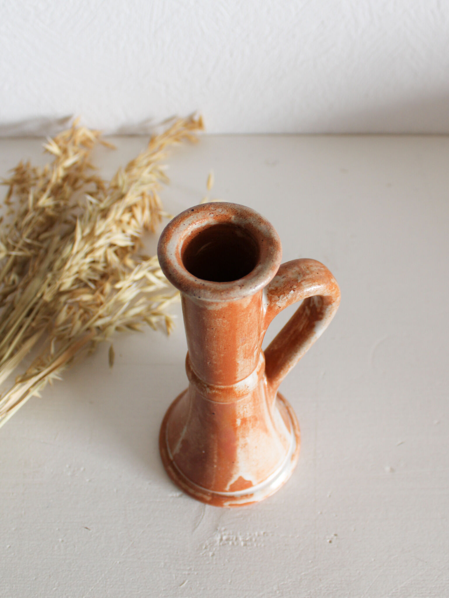 Sandstone candle holder