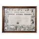 Education certificate frame