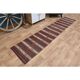 Turkish Vintage Kilim Oushak Handmade Woven Wool Runner Rug 73x350