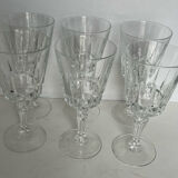 6 verres à eau