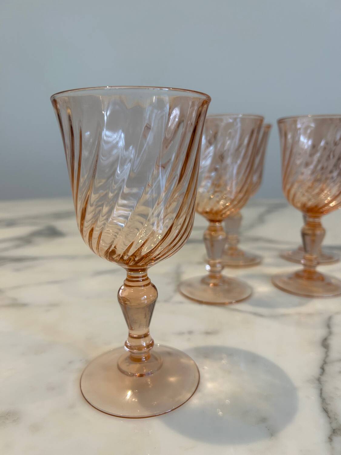 Série de 6 verres à vin Rosaline luminarc